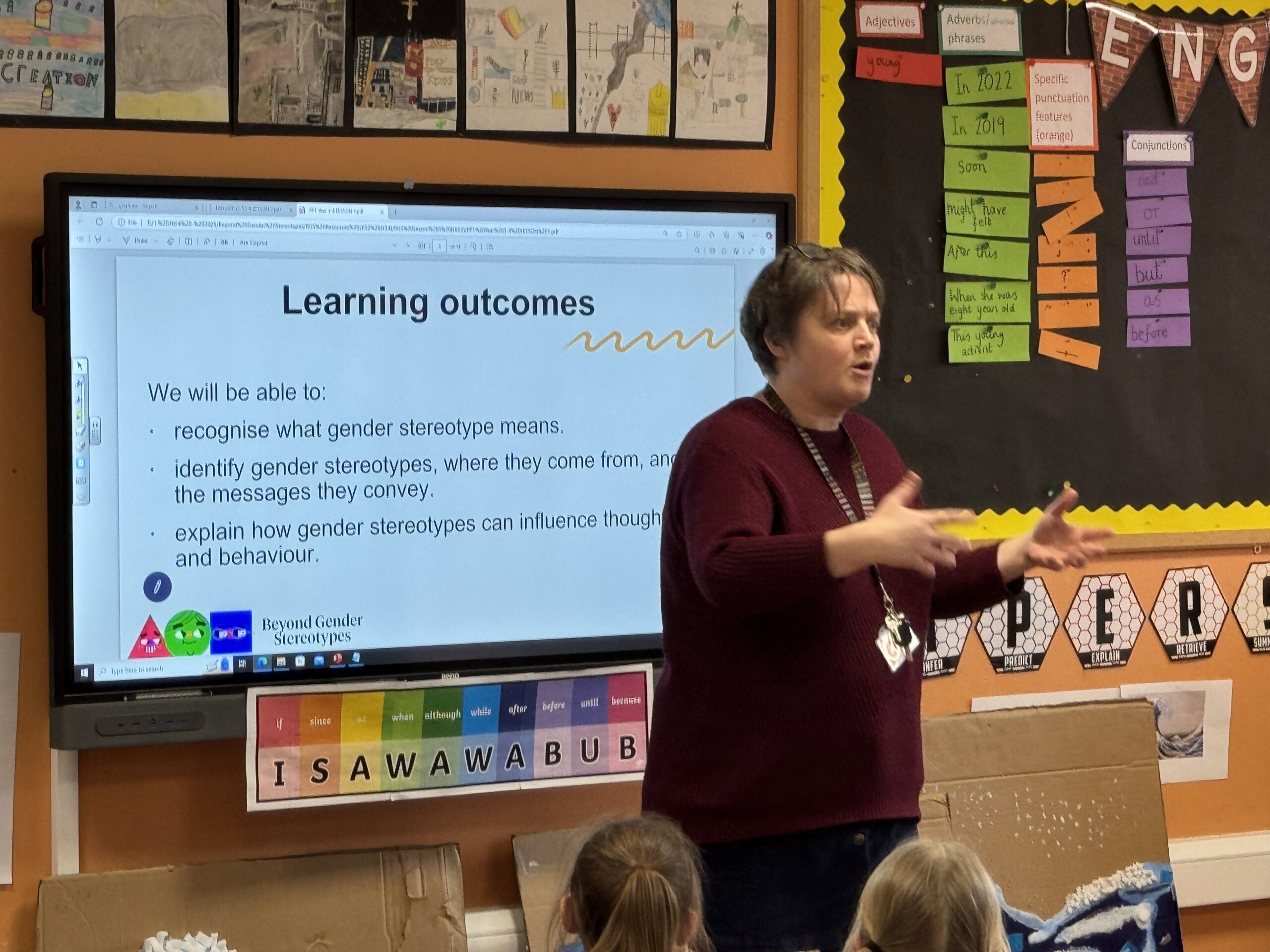 teacher, classroom, boys, gender